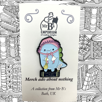 Jane Austen Puddle Pin Badge photo 2