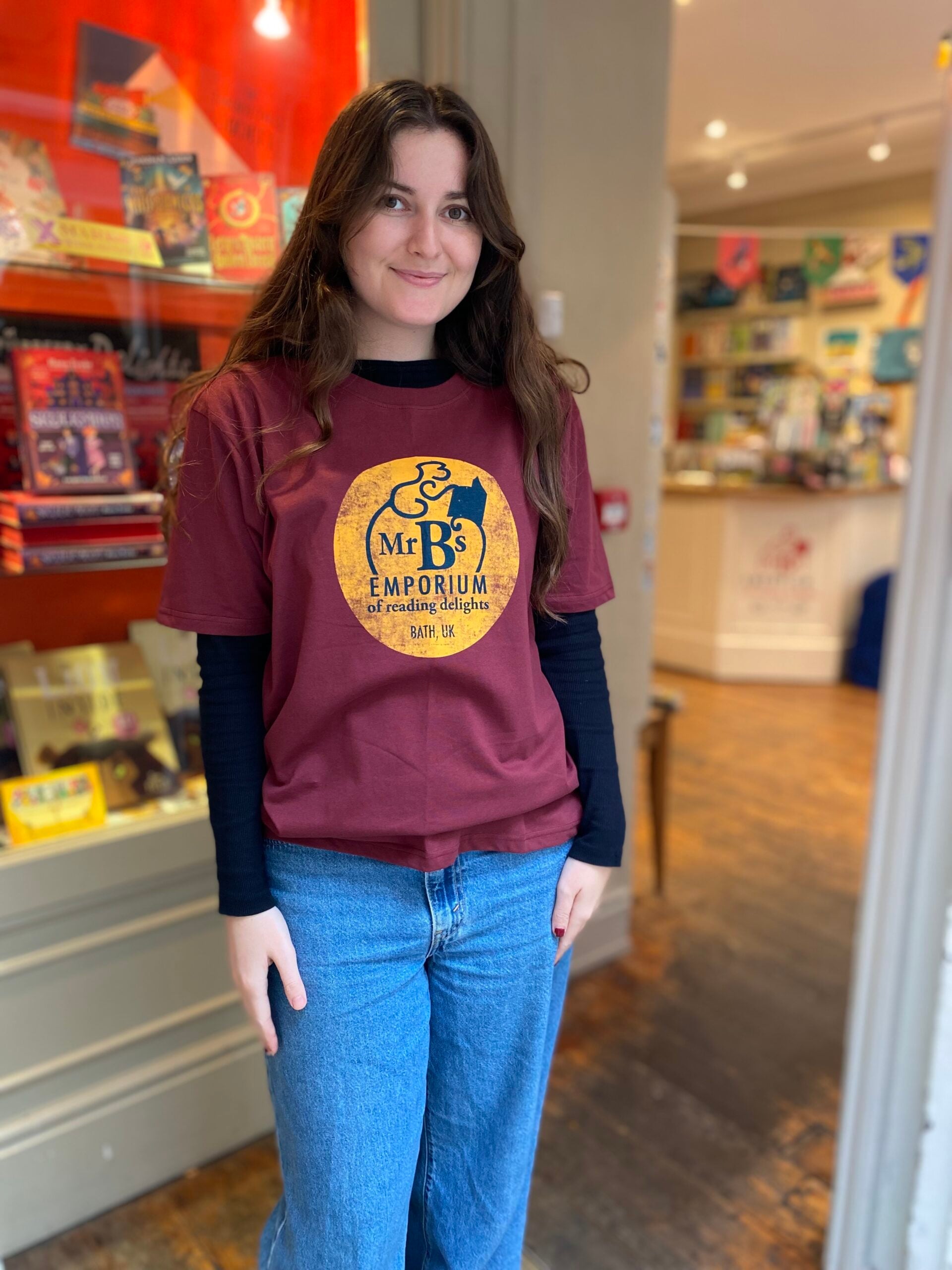 Burgundy Logo Tshirt Photo